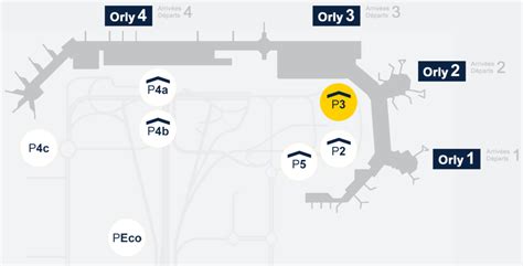 réservation parking terminal 3 orly.